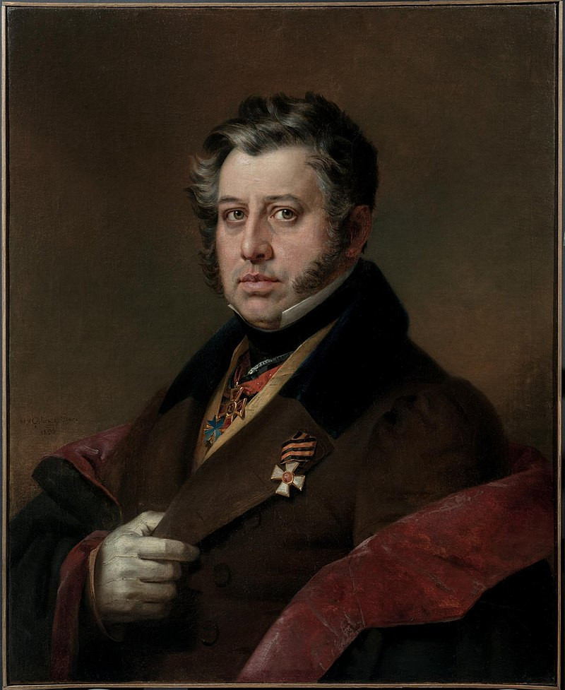 6. Портрет Ф.С. Уварова (1786–1845). В.А. Голике, 1833 год. Государственный исторический музей